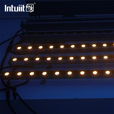 جهاز عرض إضاءة المباني الزخرفية IP65 في الهواء الطلق ضوء خطي 36 واط DMX RGB LED غسالة الجدار